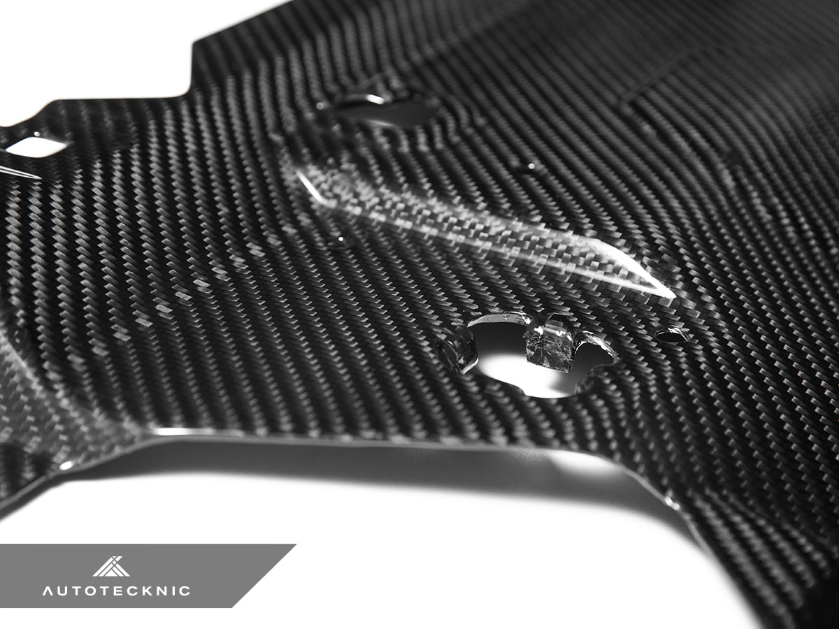 AutoTecknic Dry Carbon Fiber Cooling Shroud - BMW F97 X3M | F98 X4M