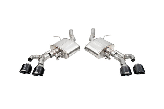 Corsa 22-25 Cadillac CT4 V Blackwing 3in Active Valve Axle-Back - 4.5in Black Tip - 21319BLK