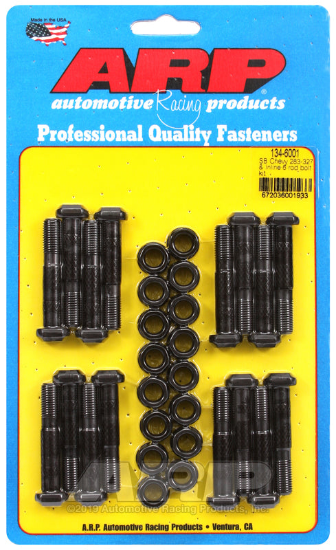 ARP SB Chevy 283-327 & Inline 6 Rod Bolt Kit - 134-6001