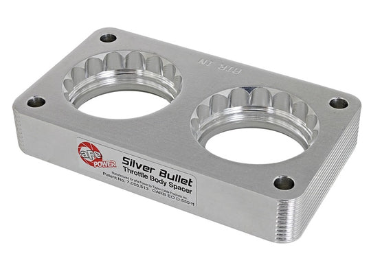 aFe Silver Bullet Throttle Body Spacers TBS Ford Trucks 99-04 V10-6.8L - 46-33005