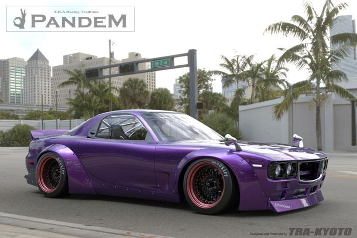 GReddy 92-2002 Mazda RX-7 Pandem Wide Body Boss Kit *Hood Only* - 17040303