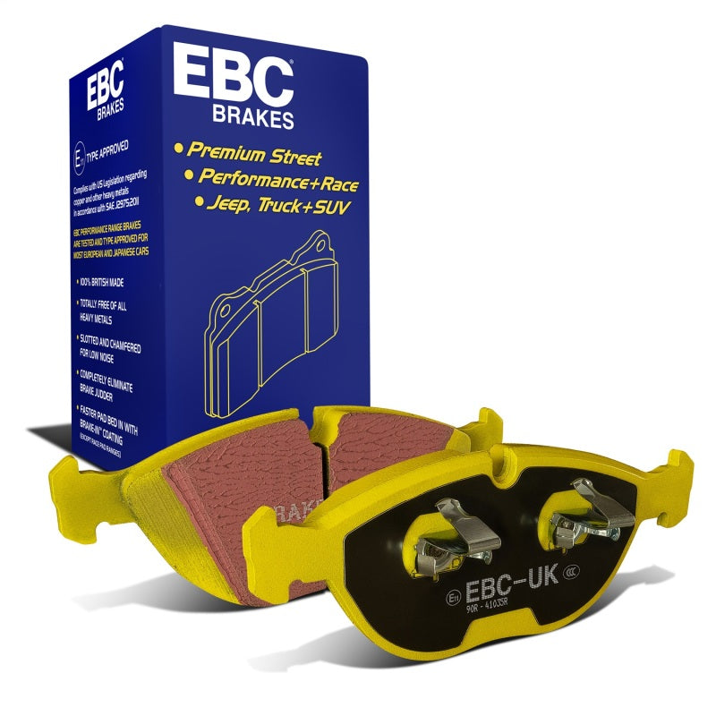 EBC 04-06 Audi TT Quattro 3.2 Yellowstuff Front Brake Pads - DP41035R