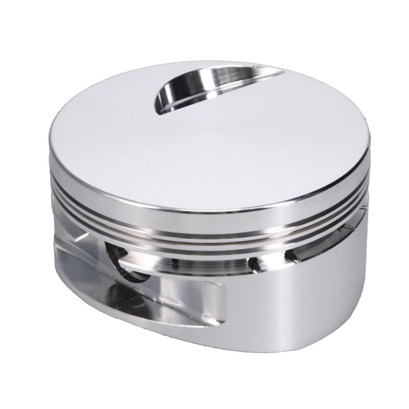 Manley Chevrolet Big Block Piston Set - 4.600in Bore 1.245in CH, -3.00 CC - 698080-8