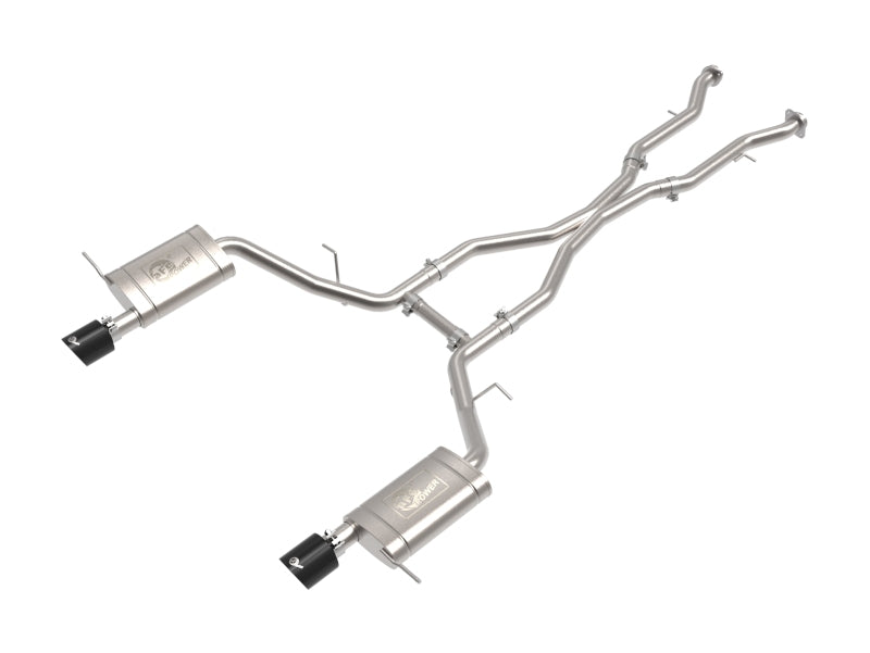 aFe 11-21 Dodge Durango V6-3.6L / V8-5.7L MACH Force-Xp 304 SS Cat-Back Exhaust System w/ Black Tip - 49-32086-B