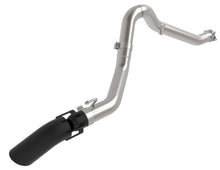 Load image into Gallery viewer, aFe 2021+ Jeep Gladiator V6-3.0L (td) Vulcan Series 3in 304SS HT DPF-Back Exhaust System - Black Tip - 49-38094-B