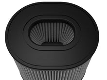 Load image into Gallery viewer, aFe Magnum FORCE Intake Air Filter w/Pro DRY S 4-1/2IN F x(8x6-1/2)IN B x(6-3/4x5-1/2)IN T x8IN - 24-91203D