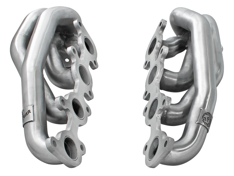 aFe Twisted Steel Headers SS-409 11-14 Ford F-150 V8 5.0L *Race Only* - 48-43001