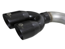 Load image into Gallery viewer, aFe Vulcan Series 3in 304SS Exhaust Cat-Back w/Blk Tip 2019 GM Silverado/Sierra 1500 L4-2.7L (t) - 49-34109-B