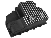 Load image into Gallery viewer, AFE Engine Oil Pan Black Machined; 14-16 Dodge RAM 1500 EcoDiesel 3.0L V6 (td) - 46-70282