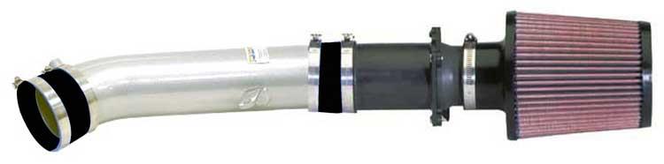 K&N 03-06 G35 Sedan Silver Typhoon Short Ram Intake - 69-7081-1TS