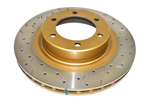 DBA Toyota Cruiser Front Drilled & Slotted 4000 Series Rotor - DBA42700XS