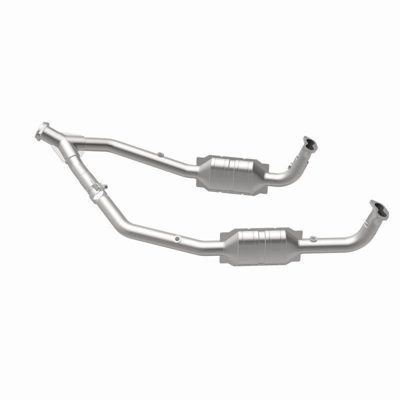 MagnaFlow Direct Fit Catalytic Converter OEM 2003 Land Rover Discovery Underbody - 4551028