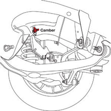 Load image into Gallery viewer, SPC Performance 07-17 GMC Acadia Rear Camber Adjustment Kit w/ xAxis - 82106