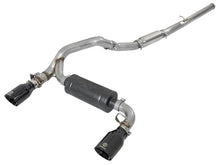 Load image into Gallery viewer, aFe Takeda 3in 304 SS Cat-Back Exhaust System w/ Black Tips 16-18 Ford Focus RS I4-2.3L (t) - 49-33103-B