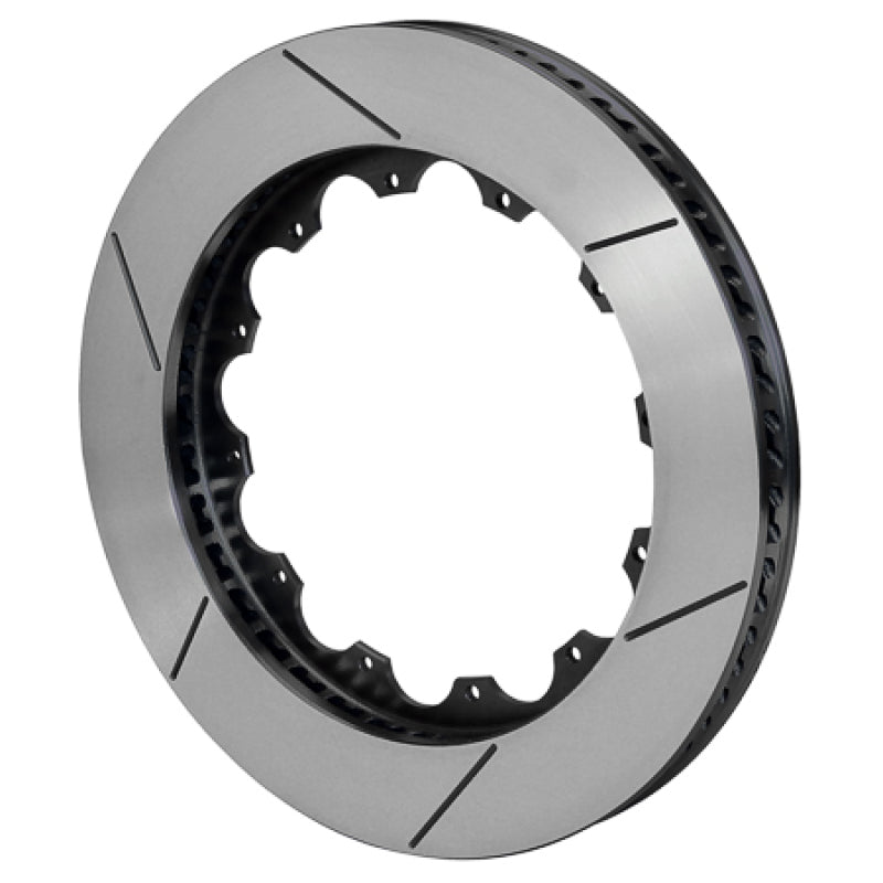 Wilwood GT 72 12x8.75 Curved Vane Spec-37 Right Rotor - Black - 160-8398-GTB