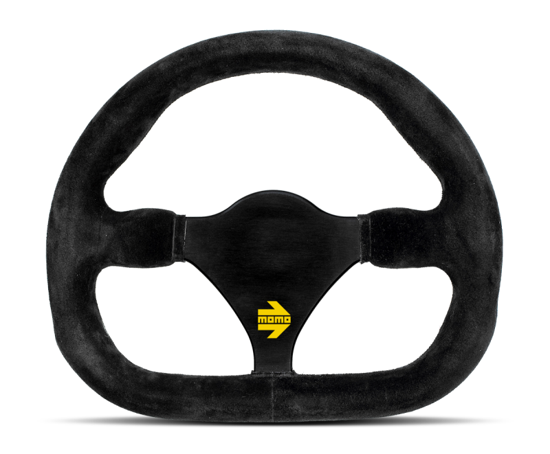 Momo MOD27/C Steering Wheel 270 mm - Black Suede/Black Spokes - R1925C/27S