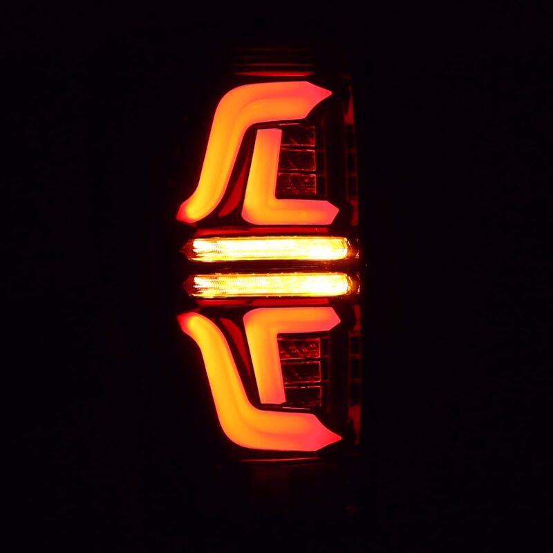 AlphaRex 17-19 Ford F250 Super Duty PRO-Series LED Tail Lights Red Smoke (w/o Blind Spot Sensor) - 657020