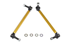 Load image into Gallery viewer, Whiteline 05+ Mustang Coupe 8cyl (Inc Shelby GT/ GT500) Front Swaybar Link Kit H/Duty Adj Steel Ball - KLC169