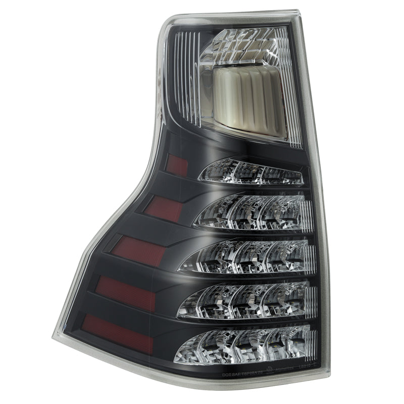 AlphaRex 14-21 Lexus GX470 PRO-Series LED Tail Lights -  Alpha Black - 678015