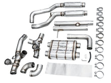 Load image into Gallery viewer, AWE Tuning 21+ Wrangler 392 Switchpath Cat-Back Exhaust- Quad BashGuards - 3025-41392