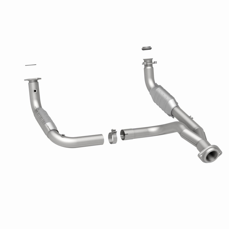 MagnaFlow Direct Fit Catalytic Converter 07-09 Hummer Truck H2 Y-Pipe Assy - 49679