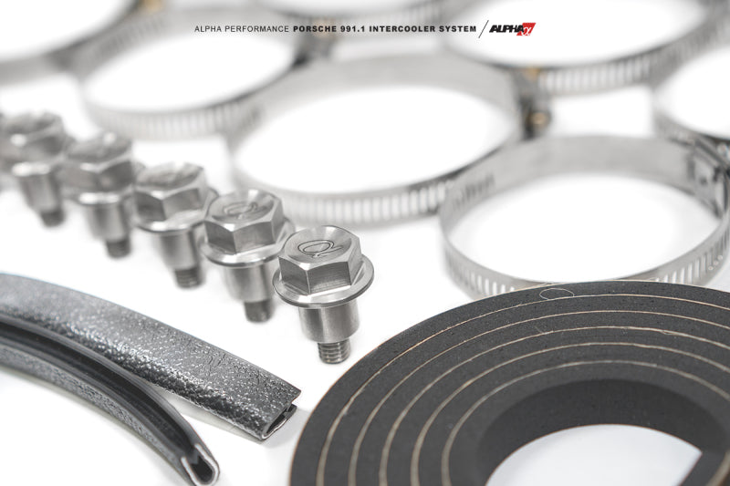 AMS Performance Porsche 997.1TT Alpha Intercooler System (For Stock Framed Turbos) - ALP.09.09.0001-2