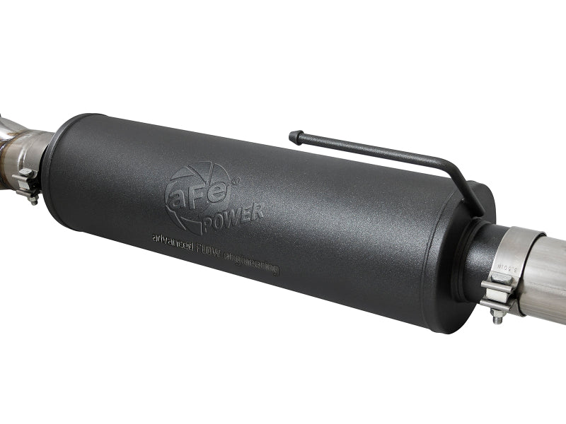 aFe MACHForce-XP 3in to 3-1/2in 304 SS Cat-Back Exhaust w/Polished Tips 17-18 Ford F-150 Raptor 3.5L - 49-33094-P
