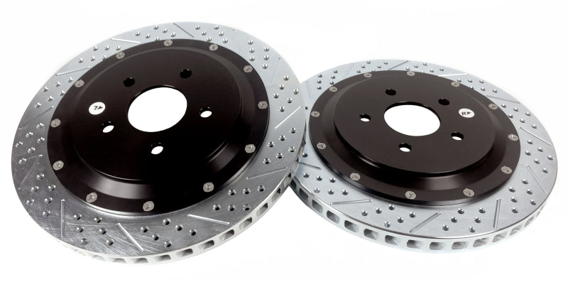 Baer Brakes 06-09 Cadillac XLR V Eradispeed+ Rear SDZ 2-Piece Performance Brake Rotors - 2302049