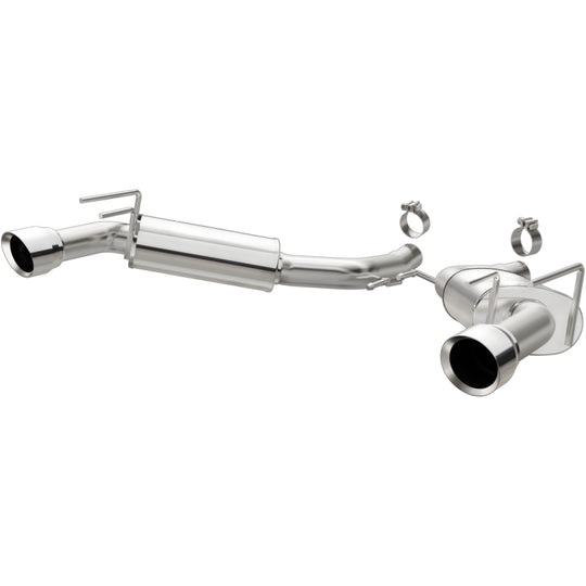 MagnaFlow Street Series Axle Back 14-15 Chevy Camaro 6.2L V8 SS Polished Dual Split Rear Exit - 19185