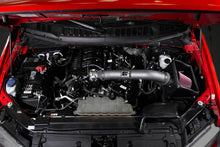 Load image into Gallery viewer, K&amp;N 18-24 Ford F150 3.3L V6 Performance Air Intake System w/ Red Air Filter - 77-2619KC