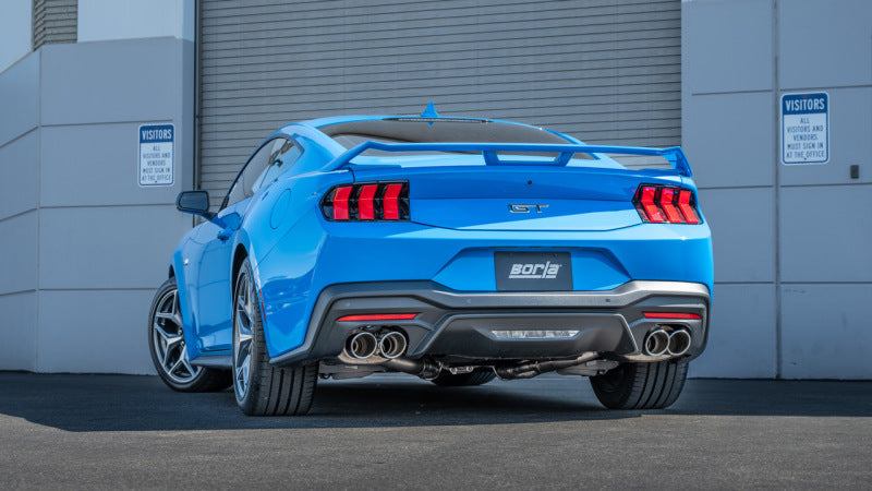 Borla 2024 Ford Mustang GT 5.0L V8 w/ Active Exhaust S-Type Cat-Back Exhaust System - 140962