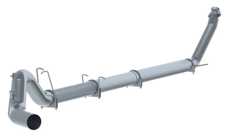 MBRP 1999-2003 Ford F-250/350 7.3L 4in Turbo Back Single No Muffler T409 SLM Series Exhaust System - S6200SLM