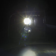 Load image into Gallery viewer, AlphaRex 05-07 Ford F250/350/450/550 Super Duty PRO-Series Proj. Headlights Blk w/Seq Sig. + SWB DRL - 880315