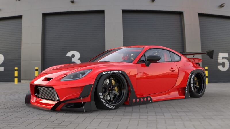 GReddy Pandem 2022+ Toyota GR86 Rocket Bunny Optional Wing - 66910882