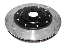 Load image into Gallery viewer, DBA 15-21 Nissan GT-R Nismo Front 5000 Series Drilled Rotor w/ Silver Hat - DBA52379SLVLXD