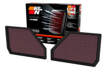 Load image into Gallery viewer, K&amp;N 25+ BMW X5 M V8-4.4L High-Flow Replacement Air Filter - 33-5144