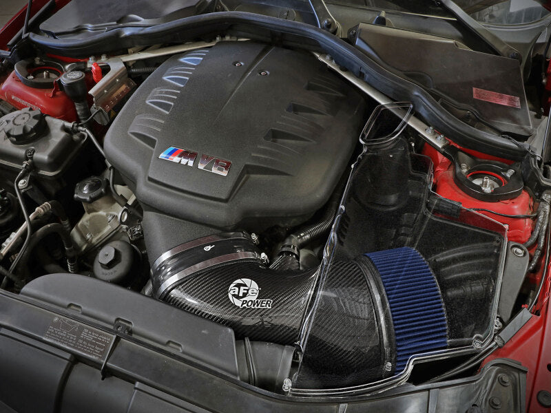 aFe MagnumFORCE Carbon Fiber Air Intake System Stage-2 PRO 5R 08-13 BMW M3 (E9X) V8 4.0L - 54-31662-C