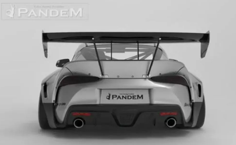 GReddy Pandem Toyota Supra A90 1.5 Trunk (HAS HOLES FOR THE GT WING) - 66910411