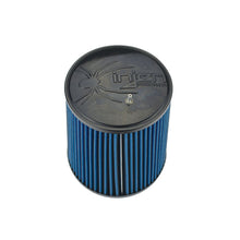 Load image into Gallery viewer, Injen NanoWeb Dry Air Filter 5.00in Inlet w/ShurLok 6.50in Base/ 5.00in Top w/ Barb Fitting - X-1099-BB