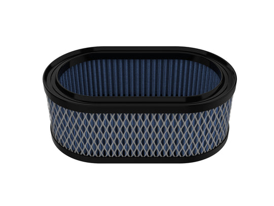 aFe Magnum FLOW Round Racing Air Filter w/ Pro 5R Fits Weber IDA 48 Carburetors (3-1/4 IN Height) - 10-90013