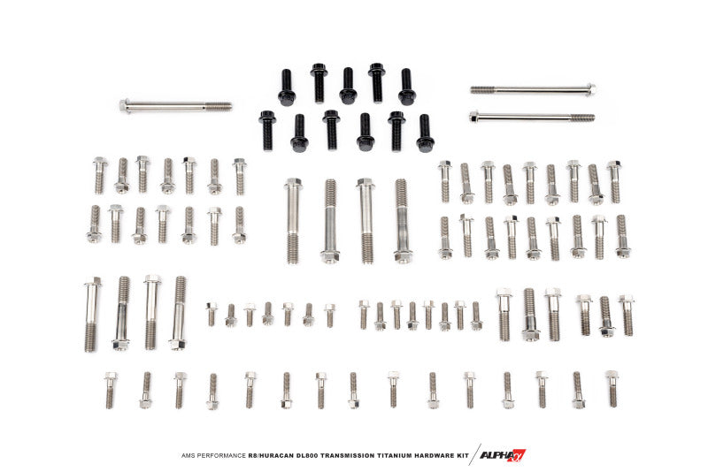 AMS Performance Audi R8/Lamborghini Huracan DL800 Transmission Titanium Hardware Kit - ALP.37.03.0003-1
