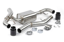 Load image into Gallery viewer, Dinan 19-26 BMW 330i (G20)/21-26 BMW 430i (G22) Valved Axleback Exhaust System - Black Tips - D660-0091-BLK