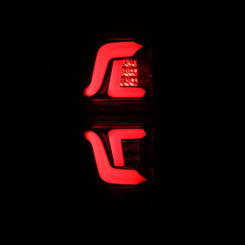 AlphaRex 17-19 Ford F250 Super Duty PRO-Series LED Tail Lights Red Smoke (w/o Blind Spot Sensor) - 657020