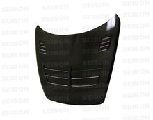 Load image into Gallery viewer, Seibon 04-08 Mazda RX8 TSII Carbon Fiber Hood - HD0405MZRX8-TSII