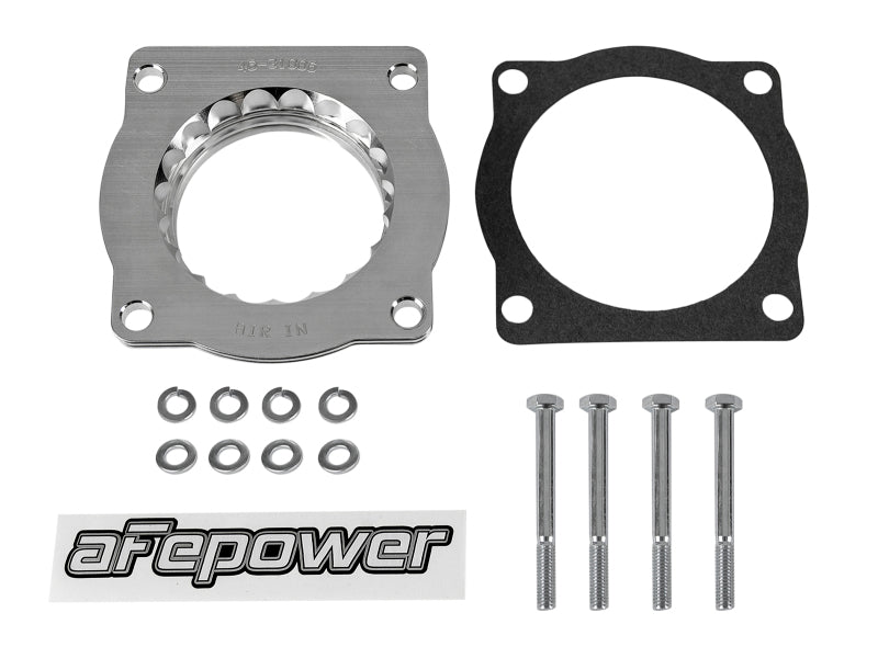 aFe Silver Bullet Throttle Body Spacers TBS BMW 5 Series (E60) 06-10 V8-4.8L - 46-31006