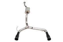 Load image into Gallery viewer, Corsa 21-25 Ford Bronco 2.3L 4-Door 2.75in Cat-Back Dual Rear Exhaust w/ 4in Straight-Cut Black Tips - 21206BPC
