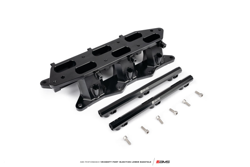 AMS Performance Infiniti Q50/Q60 Port Injection Lower Manifold - Black - ALP.28.08.0002-1