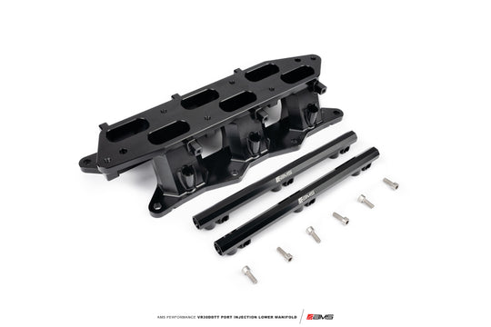 AMS Performance 2023+ Nissan Z Port Injection Lower Manifold - Black - AMS.47.08.0001-1