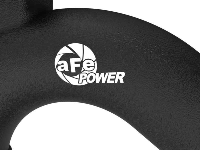 aFe 19-26 Genesis G70 V6 3.3L (tt) BladeRunner Aluminum Hot Charge Pipe - Black - 46-20808-B