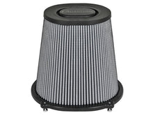Load image into Gallery viewer, aFe Quantum Pro DRY S Air Filter Flat Top - 5in Flange x 9in Height - 21-90098